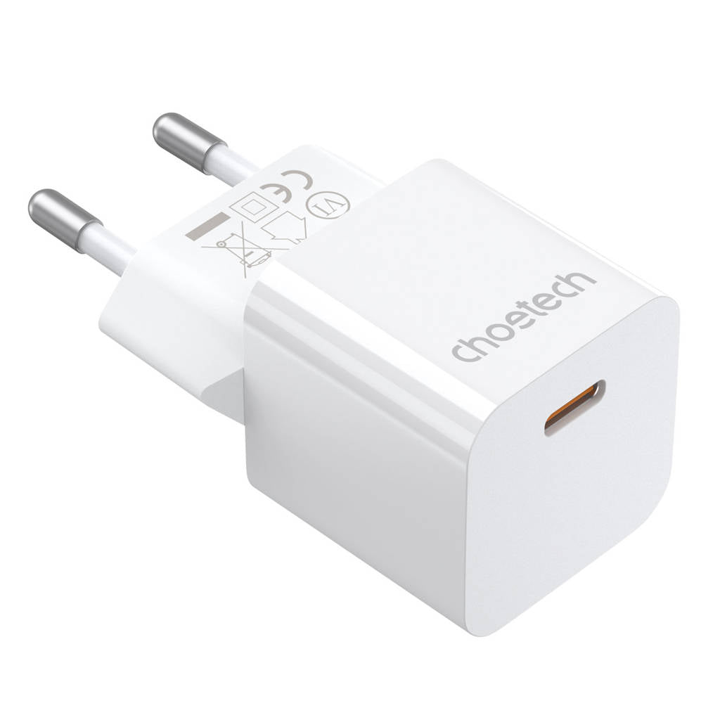 Choetech PD5010 USB-C Power Adapter - White