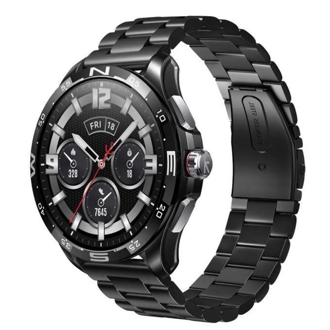 Kieslect Actor Leading Smart Watch,GPS & Bluetooth calling (Dual Strap)-black