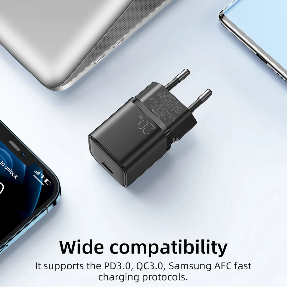 JOYROOM L-P202 20W PD Port Mini Fast Charger Adapter (EU)
