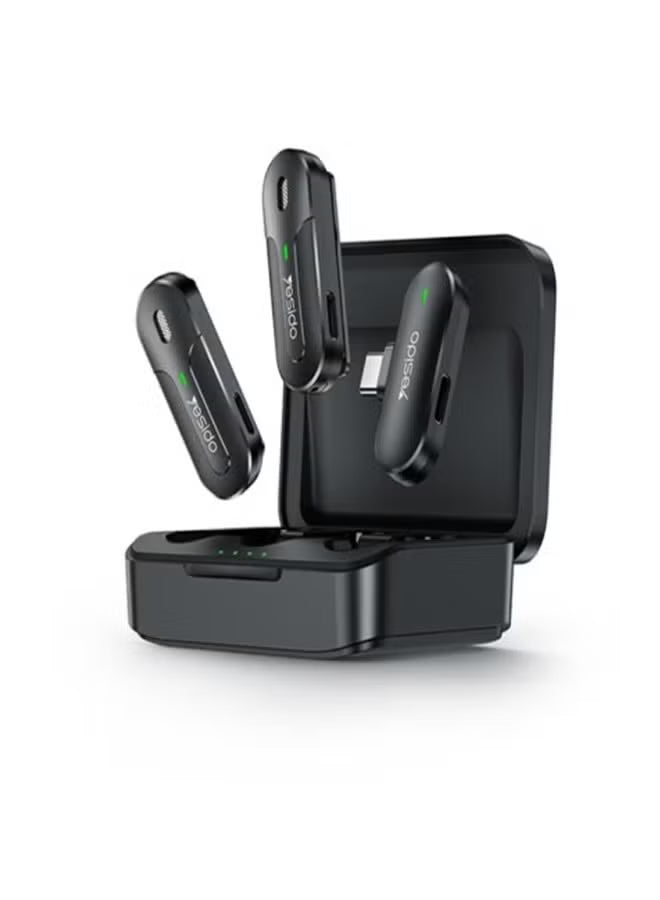 Yesido-Lavalier Microphone-Universal IP6-14-Type_C Device-50M Transmission-KR17