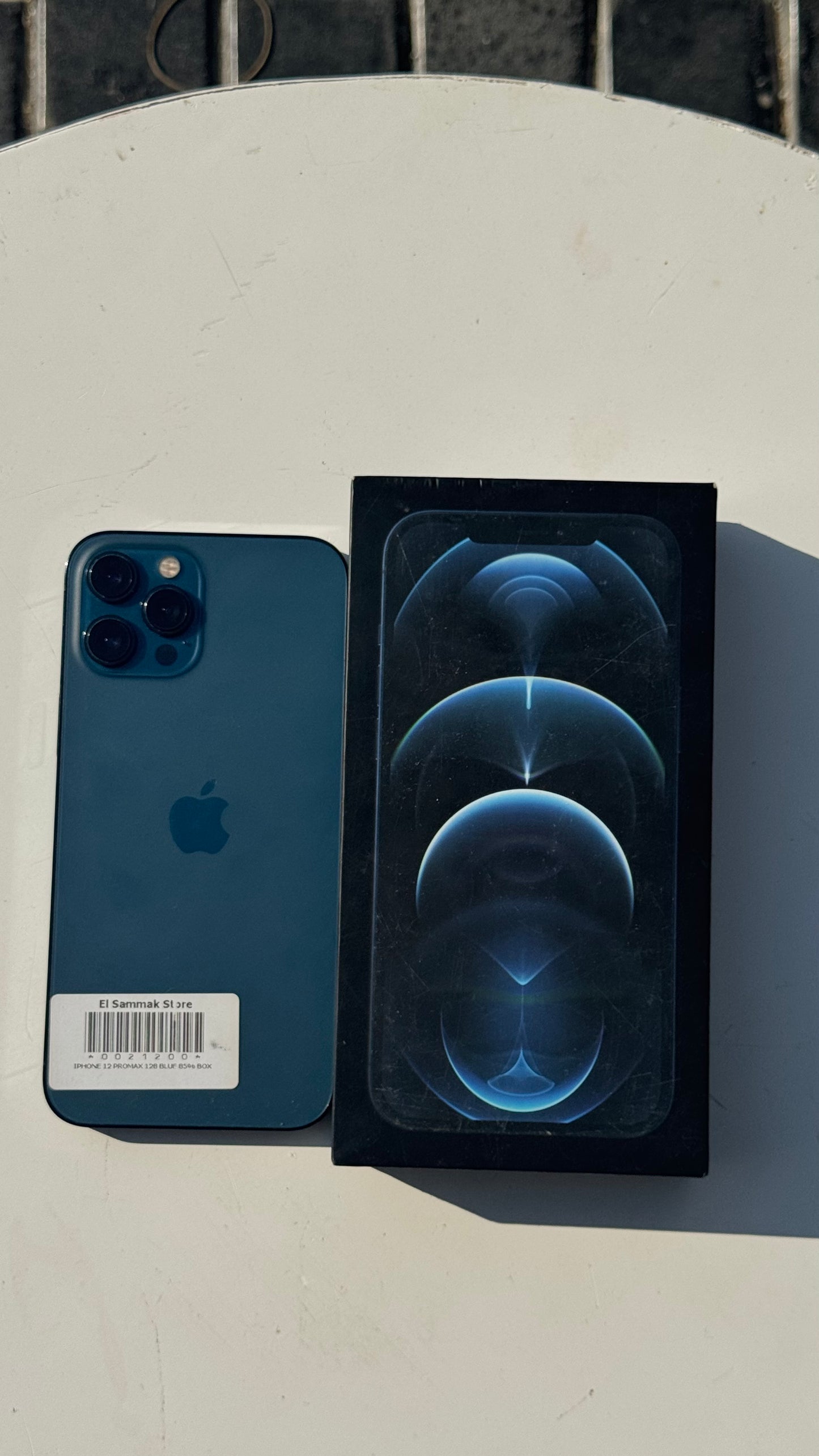 iPhone 13 Pro Max (128GB) – Blue | Battery 79% | 36,500 EGP