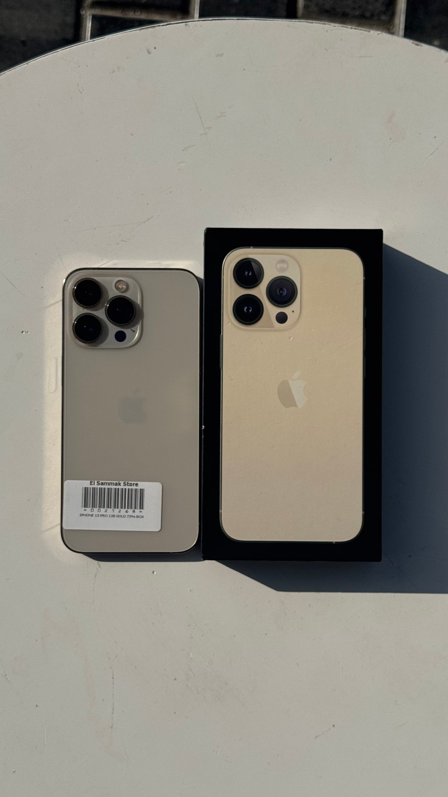 iPhone 13 Pro (128GB) – Gold | Battery 75% | 31,500 EGP