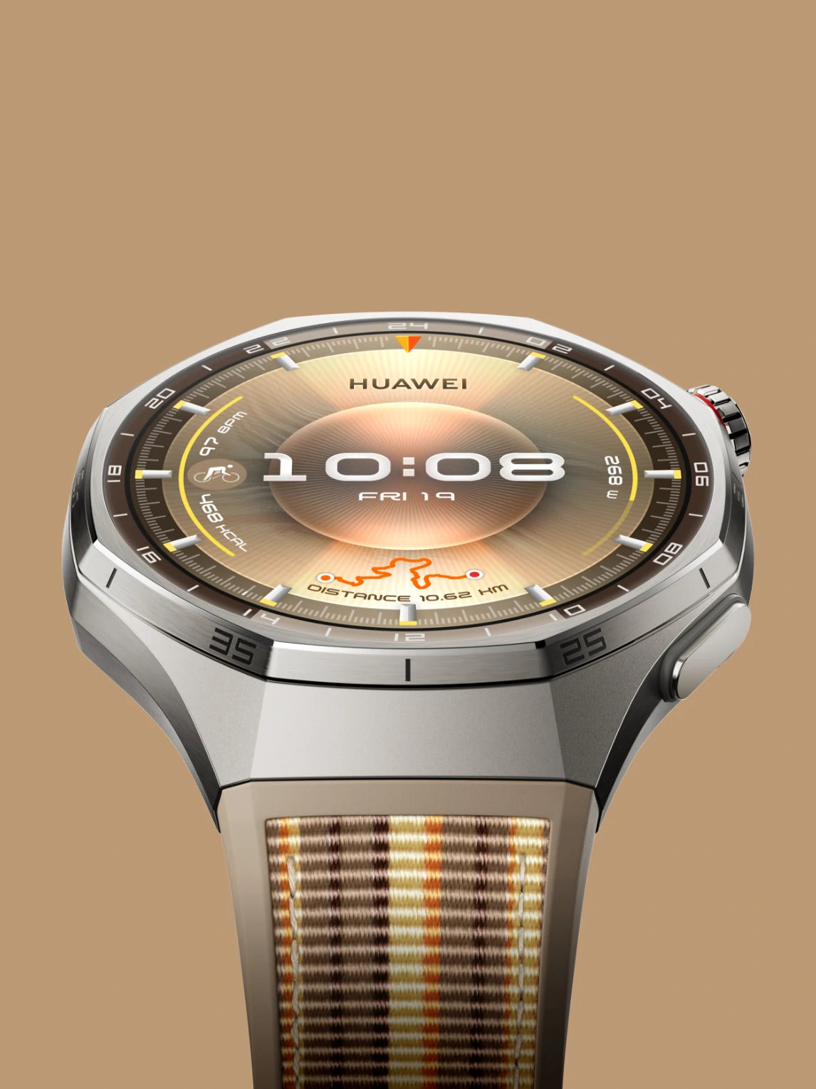Huawei Watch GT 6 Pro – Black & Brown – 1 Year Warranty | هواوي واتش GT 6 برو – أسود وبني – ضمان سنة