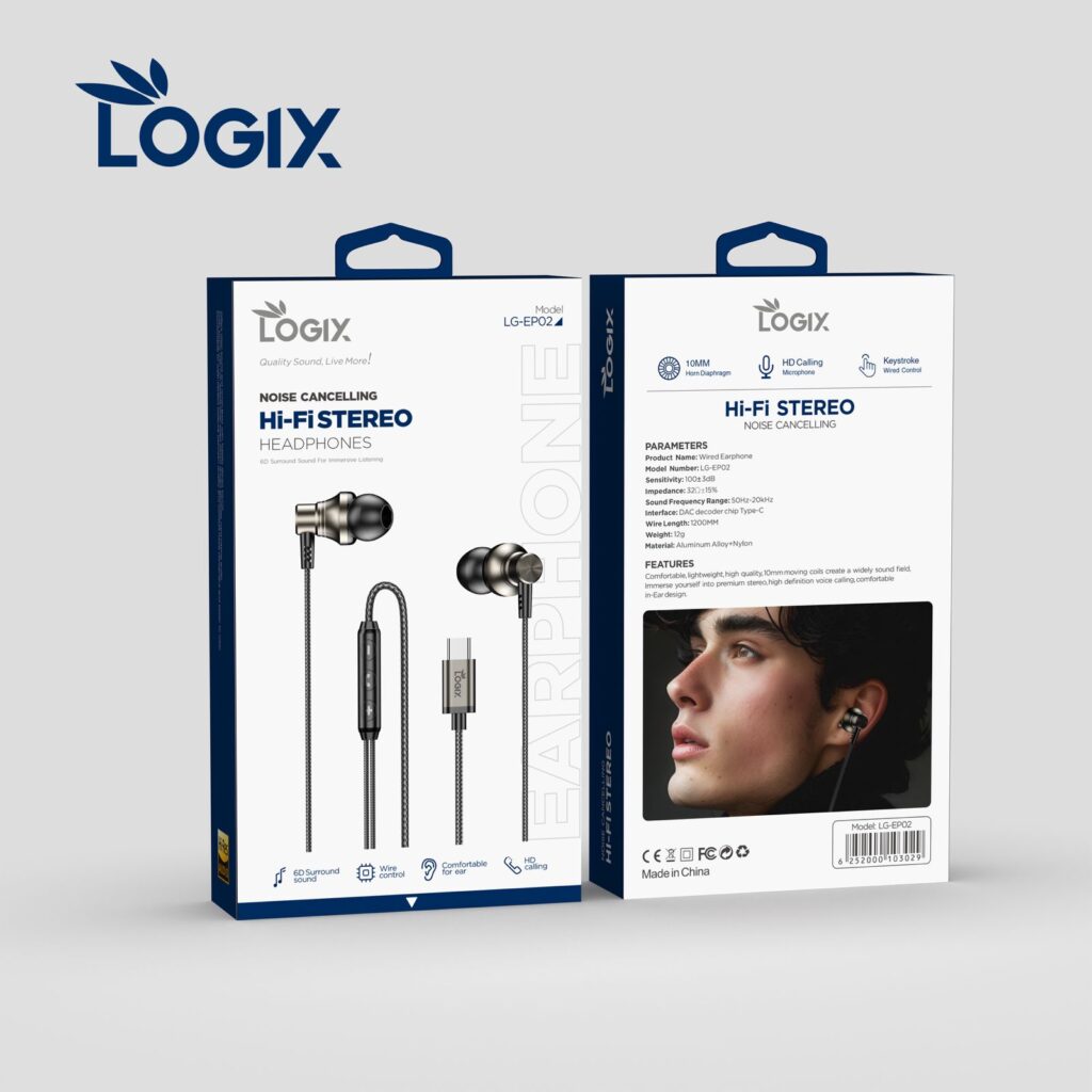 Logix Hi-Fi Stereo Noise Cancelling Headphones