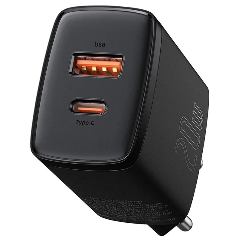 BASEUS COMPACT WALL CHARGER 20W