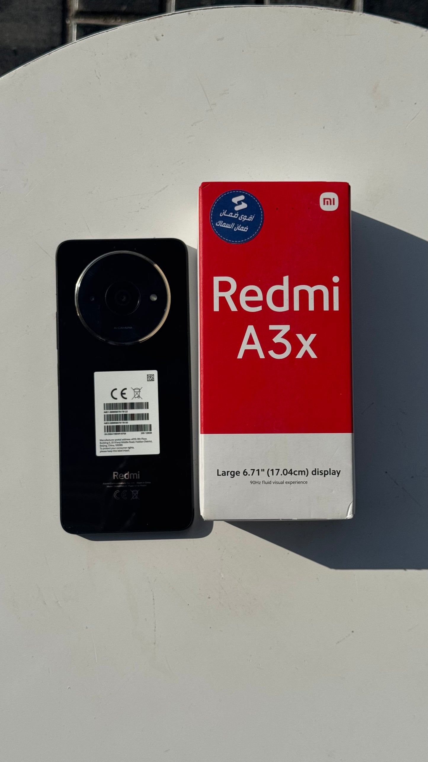 Redmi A3x (4GB RAM – 128GB) – Black | 6,500 EGP