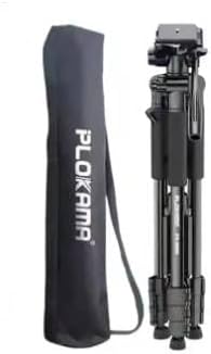 plokama PK-9999 Camera Tripod Stand 2.1 m with Mobile Phone Holder, Durable and Strong Material, For Mobile and Camera, For Photo Sessions And All Content Makers Brand: Generic