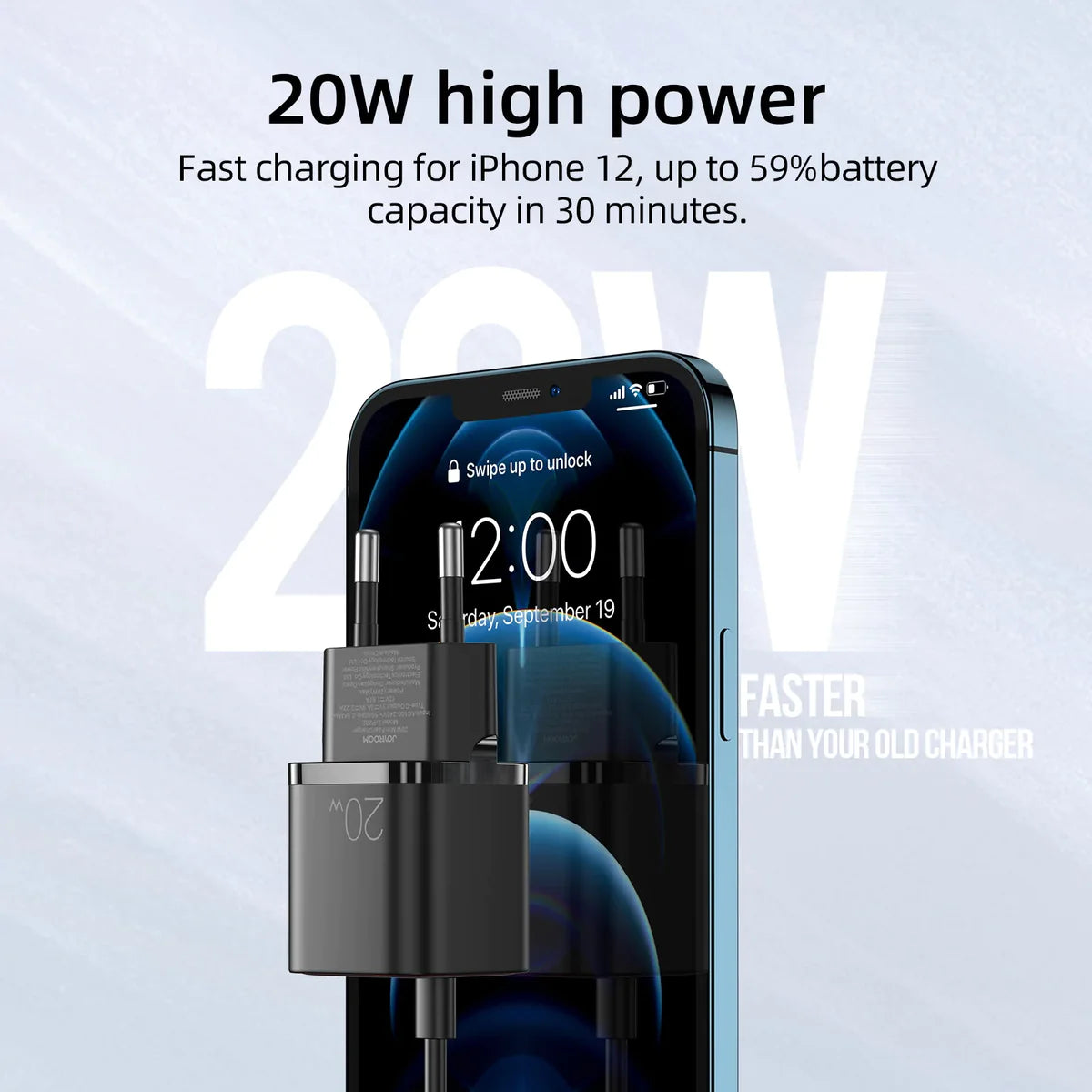 JOYROOM L-P202 20W PD Port Mini Fast Charger Adapter (EU)