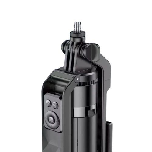 LIVE-P10 Pro Selfie Stick Tripod with LED Light, 180cm Aluminum Alloy, Bluetooth Remote Control, Phone Stand for Live Streaming