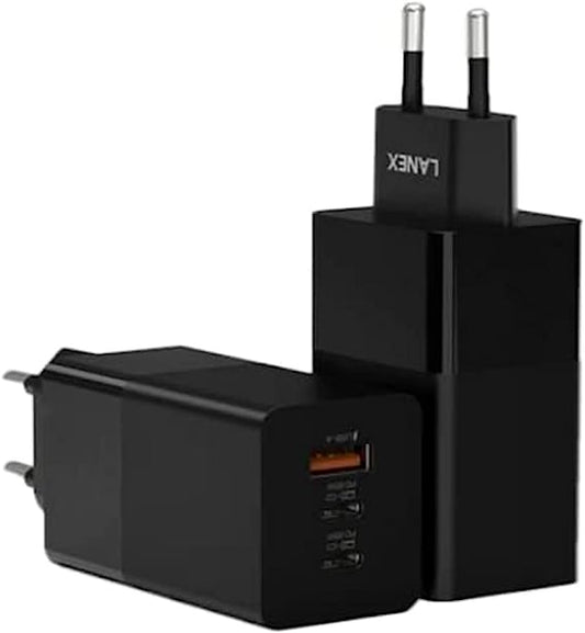 Lanex LC09 65 watt GAN Power Adapter Fast charge