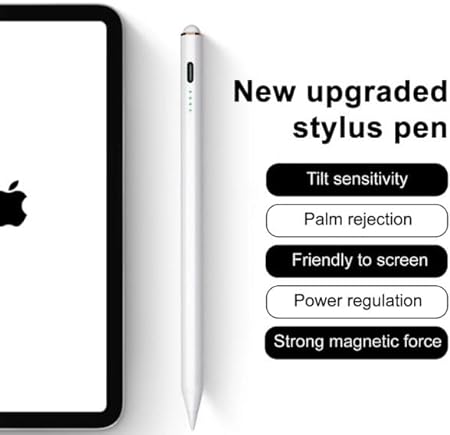 Joyroom JR-X9s Touch Sensitive Stylus Pen with Effective Capacity - White