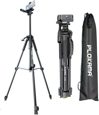 Tripod Mobile Phones And Cameras Stand For Photography,Videography - 150 CM - PK 9930 - Black