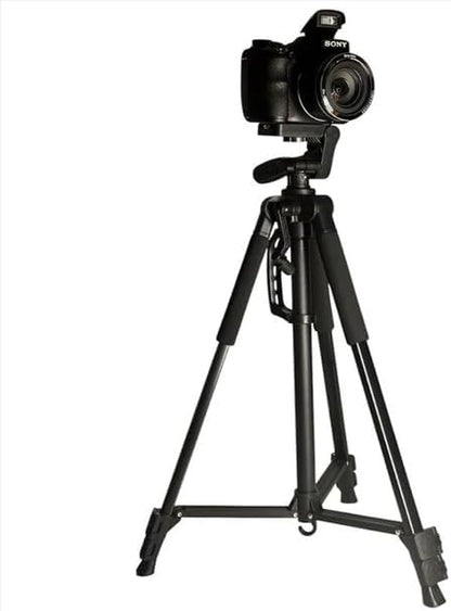Tripod Mobile Phones And Cameras Stand For Photography,Videography - 150 CM - PK 9930 - Black