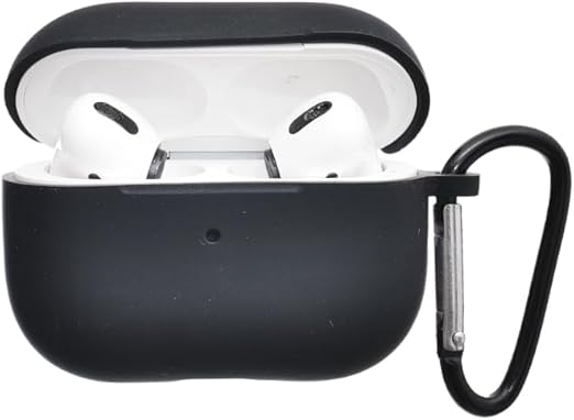 G-Power Silicone Airpod Protective Case Containing Safe Edges With Simple Design And Easy Install For Airpods Pro 2 - Black