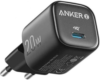 Anker Zolo 1C Charger Power Adapter - 20W, Type-C, up to 10°C cooler than standard chargers, Works with smartphones, tablets, and other USB-C-enabled devices