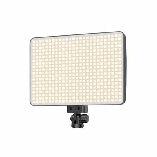 Plokama U480 Rechargeable LED Photography Light 3 Colors Adjustable 270° Tilt and Move, with Type-C Charger, Ultra-Slim Portable Design.