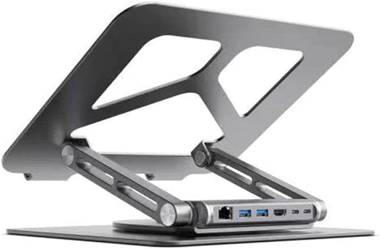 Lanex LH11 Stand For Laptop and MacBook + Built in Hub.