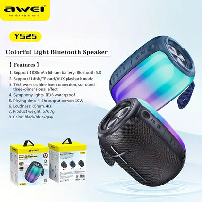 Awei Colourful BlueTooth Speaker - Y525