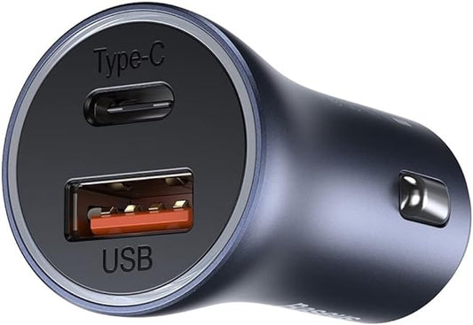 Baseus 40 Watt Car Charger With Dual Ports