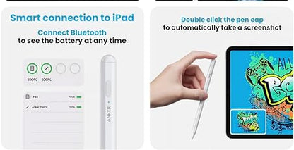 Anker Pencil Drawing Stylus Pen - White