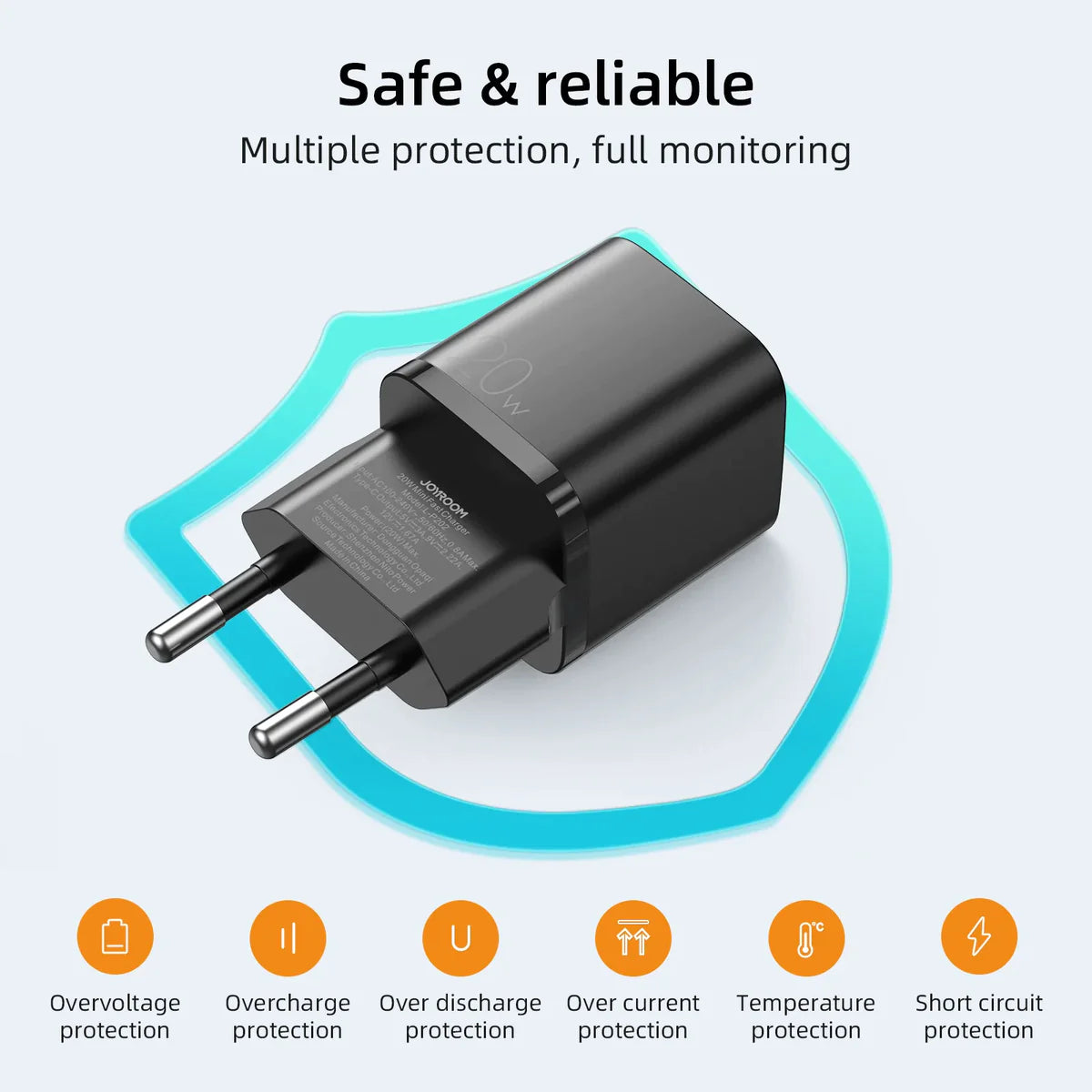 JOYROOM L-P202 20W PD Port Mini Fast Charger Adapter (EU)