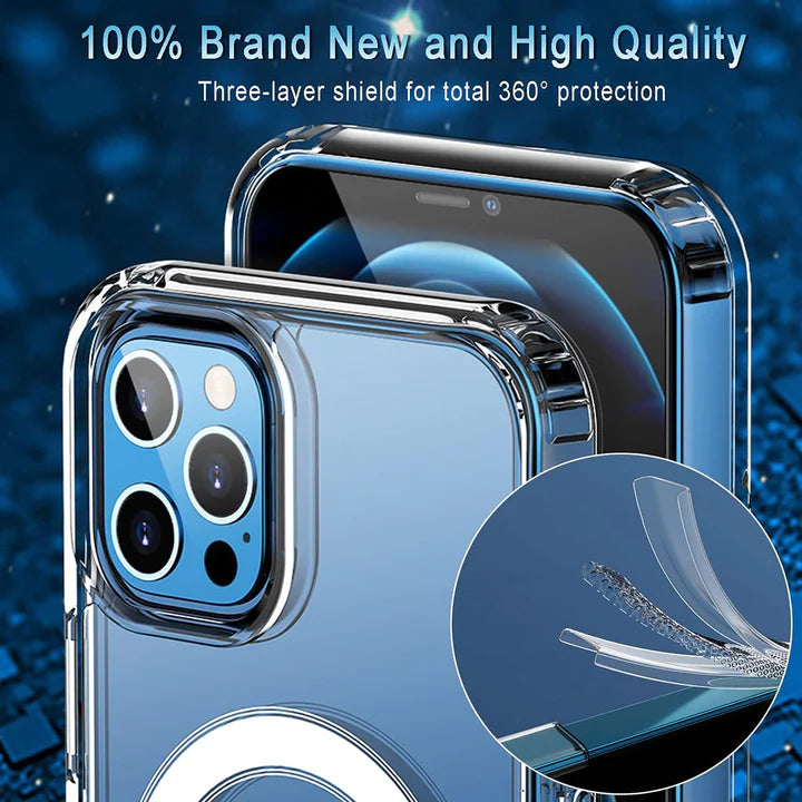 Magnetic Clear MagSafe Case