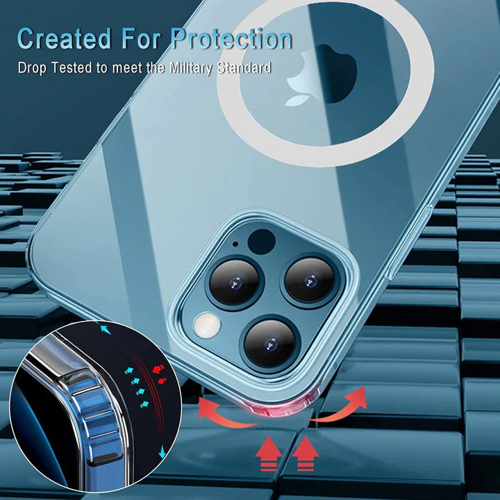 Magnetic Clear MagSafe Case