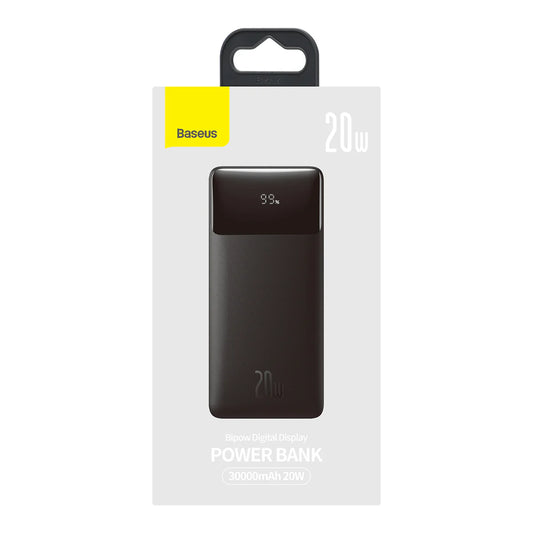Baseus Bipow Digital Display Power Bank 30000mAh 20W (NEW)