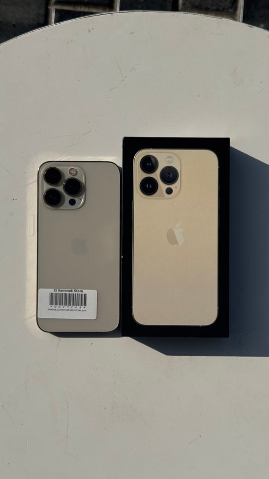 iPhone 13 Pro (128GB) – Gold | Battery 75% | 31,500 EGP