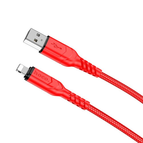 Hoco X59 USB to Lightning Cable - 2m Red