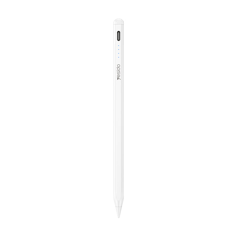 Yesido ST17 Aluminum Alloy Magnetic Adsorption Real-time Display of Power Supply Stylus Pen for IP Tablet