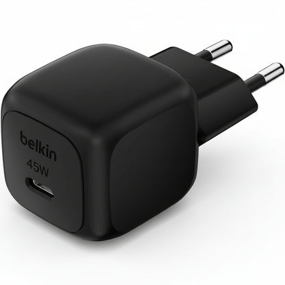 Belkin Compact USB Charger (45W) USB-C Power Delivery Fast Charging