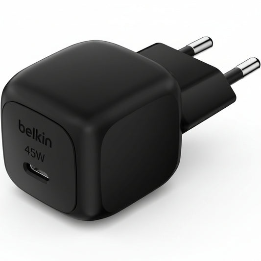 Belkin Compact USB Charger (45W) USB-C Power Delivery Fast Charging