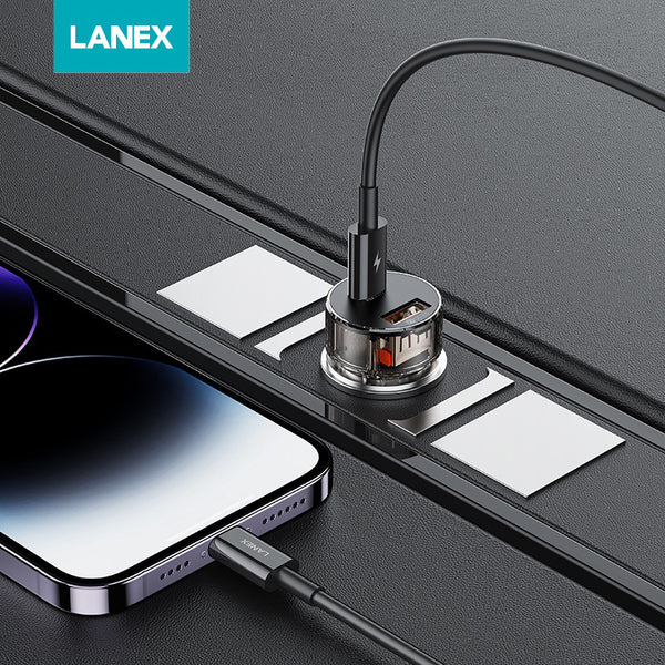 LANEX LQ10 Fast Car Charger PD33W+24W