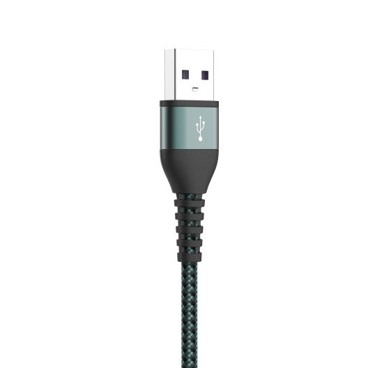 LANEX LTC-N12L USB TO LIGHTNING CABLE 25CM (GREEN)