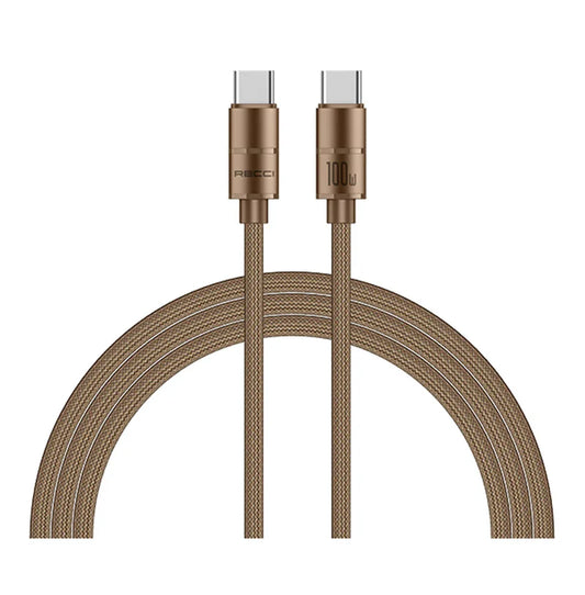 RS08CC (Recci / Trust Egypt) — Type-C to Type-C PD Cable