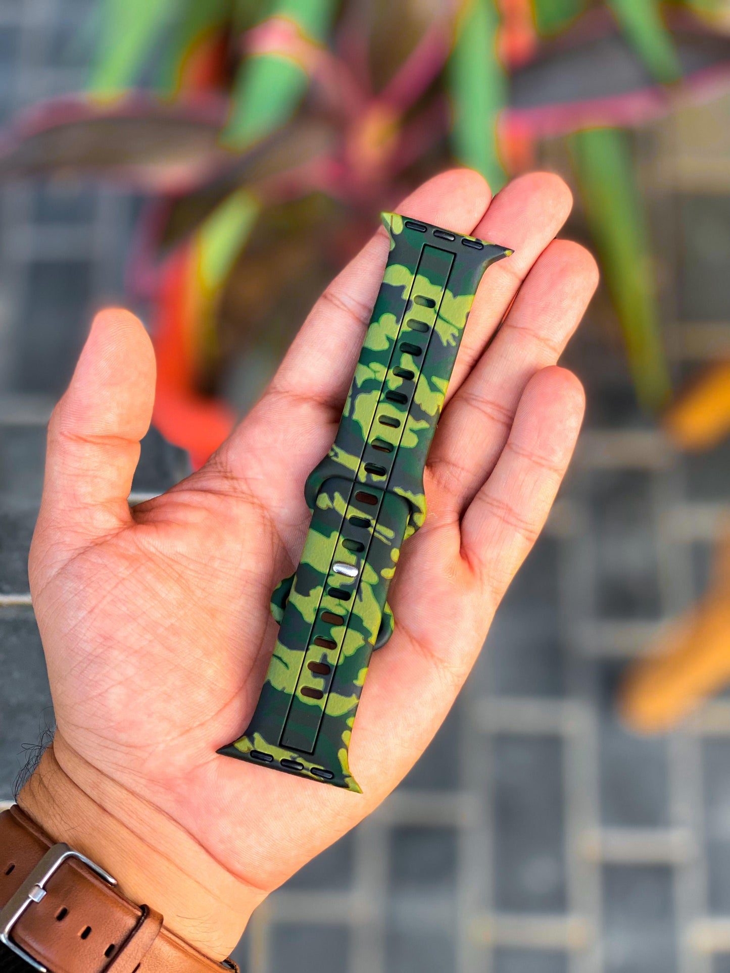 Army Silicon Straps For Apple Watch