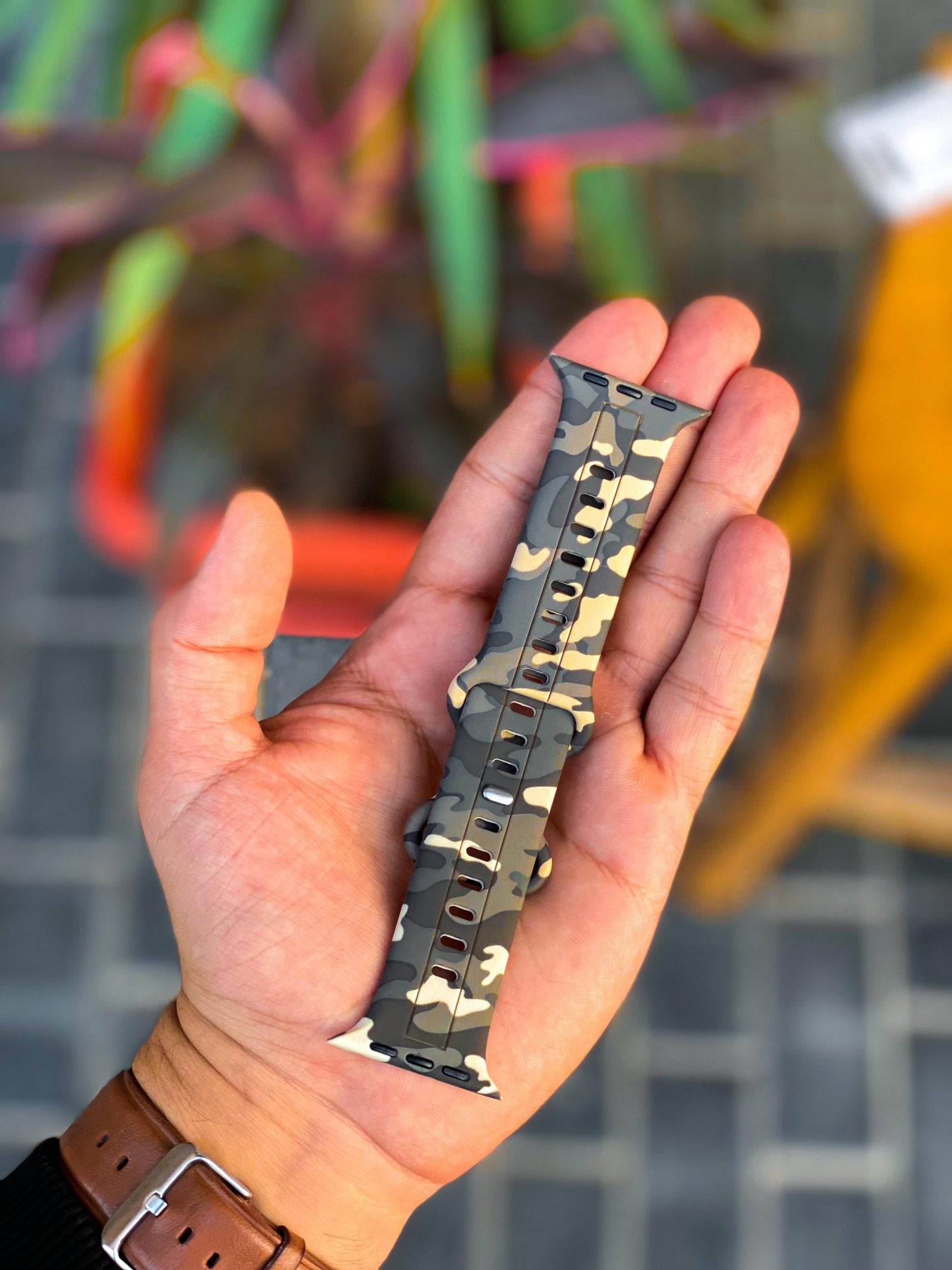 Army Silicon Straps For Apple Watch