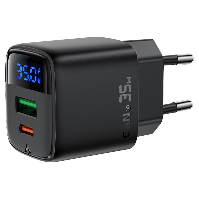 Fast Charge Wall Charger A116 PD35W GaN (1xUSB-A+1xUSB-C) EU