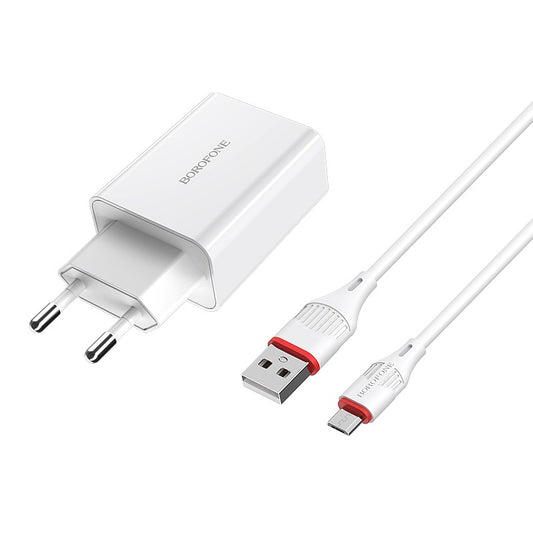 Borofone BA21A Full Charger With Type c Cable