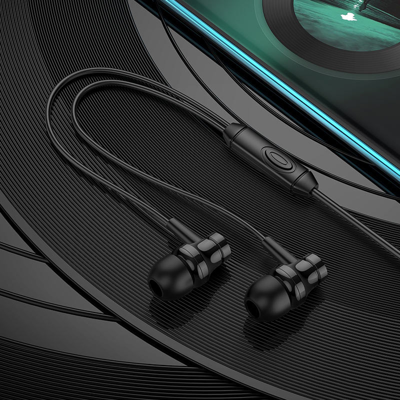 BOROFONE BM67, 3.5mm Wired Earphones With Mic.