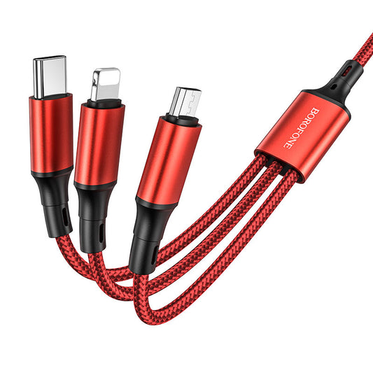 Borofone BX50 3-in-1 Cable
