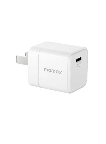Momax Momax ONEPLUG 30Watt GaN Mini USB-C Charger White