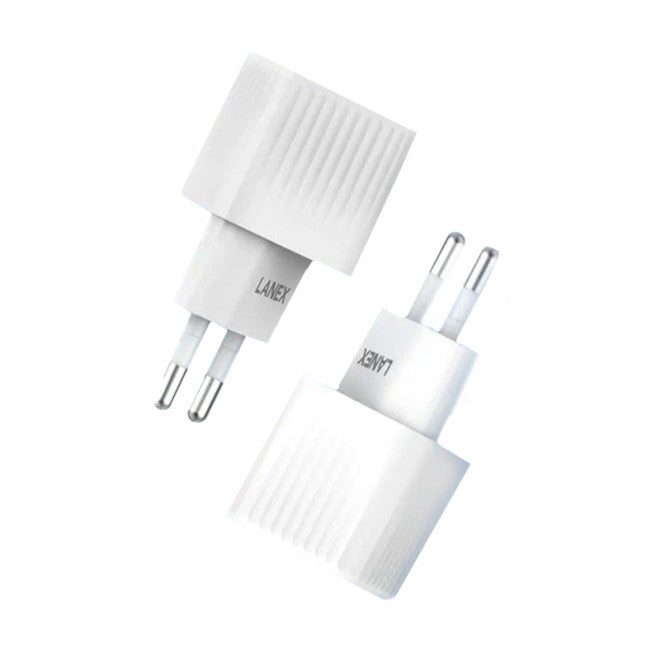 LANEX DUAL PLUG FAST CHARGER 20W (LC35)