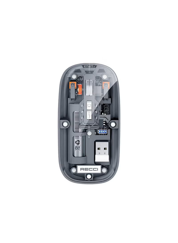 Recci RCS-M01 Space Capsule Series Multimode Wireless Transparent Design Mouse