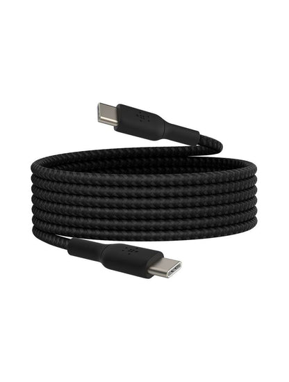 Belkin USB-C To USB-C Braided Cable - 1M - Black