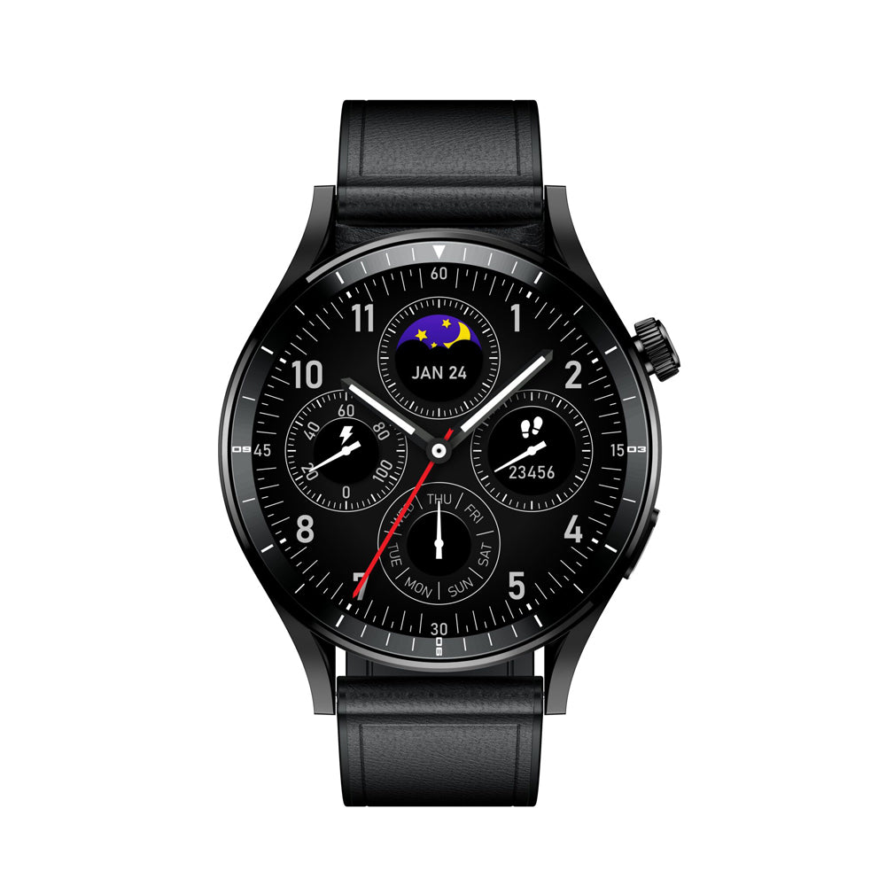 XWatch N4 pro (XW4E) -Titanium Grey,1.43" Amoled HD screen, IP68 Waterproof, Up to12 days usage time, V5.3,Heart rate,SPO2,300mAh battery, Wireless Charging, supports call Multicolour