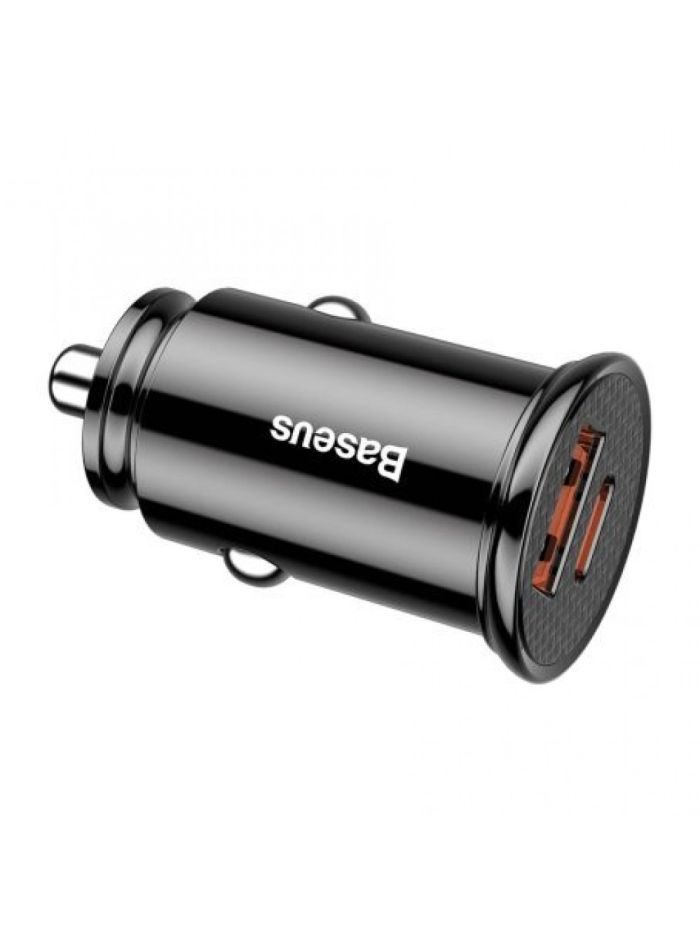 Baseus DZ-ST 30W Car Charger - Black