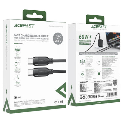 ACEFAST USB-C to USB-C Charging Data Cable