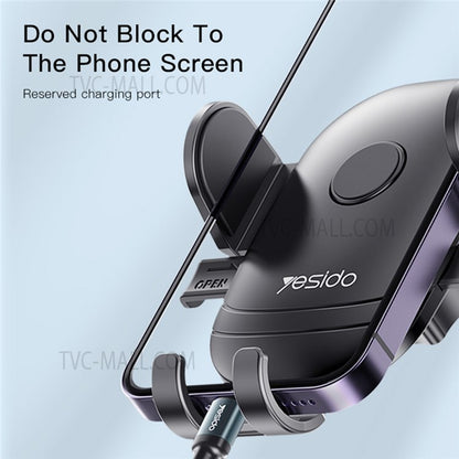YESIDO C138 Angle-adjustable Car Phone Holder Strong Suction